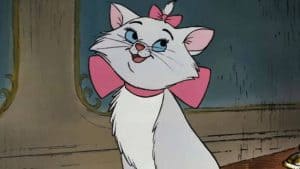 Marie cat from the Aristocats